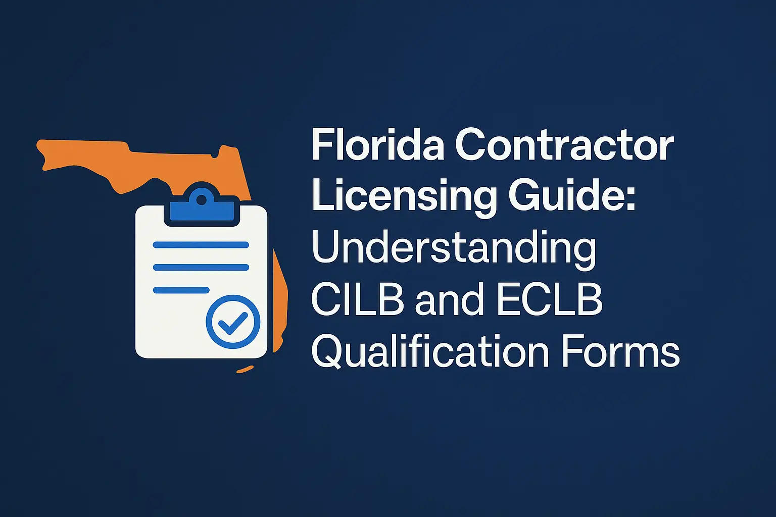 qualification forms florida