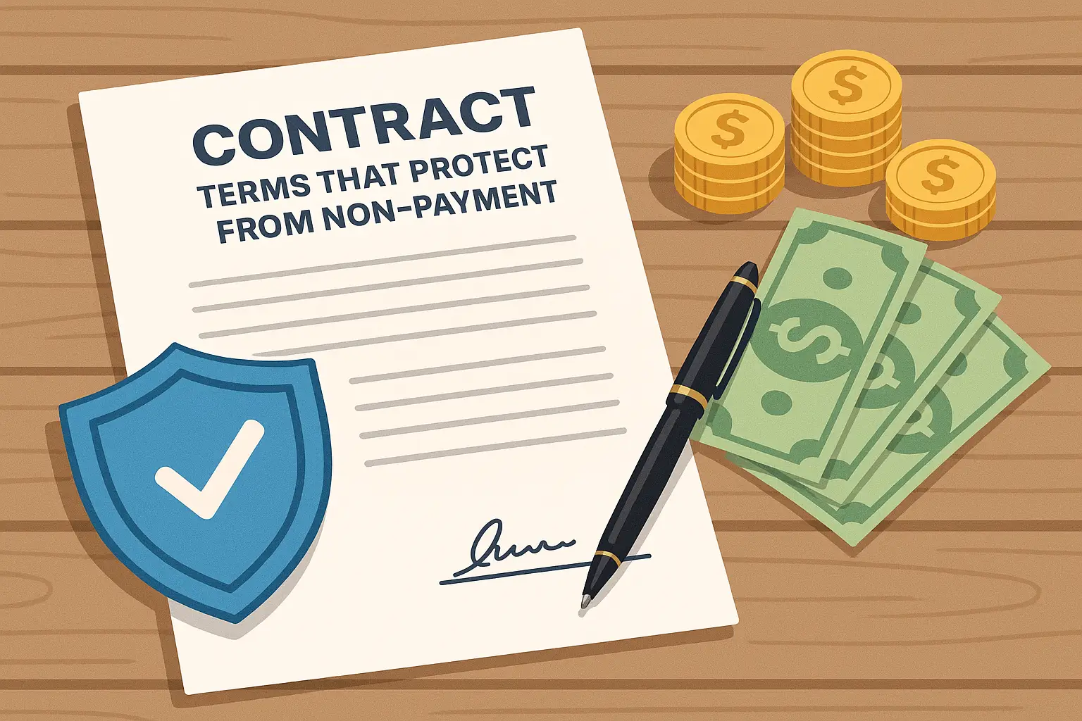 contract terms non-payment