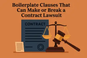 Boilerplate Clauses That Can Make or Break a Contract Lawsuit