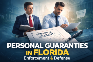 florida personal guaranties