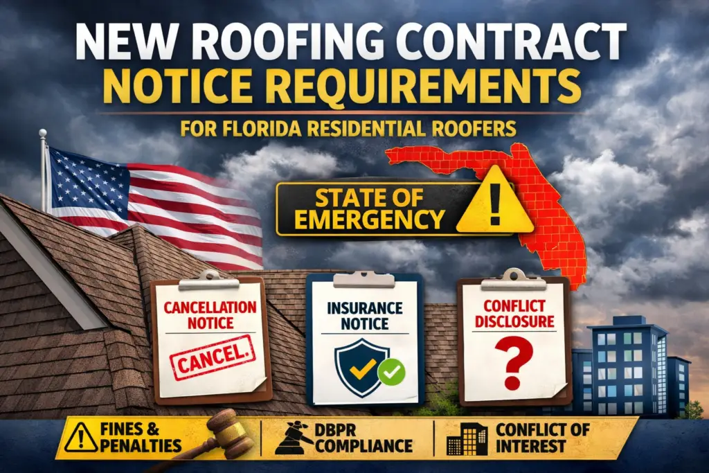 florida roofing notices